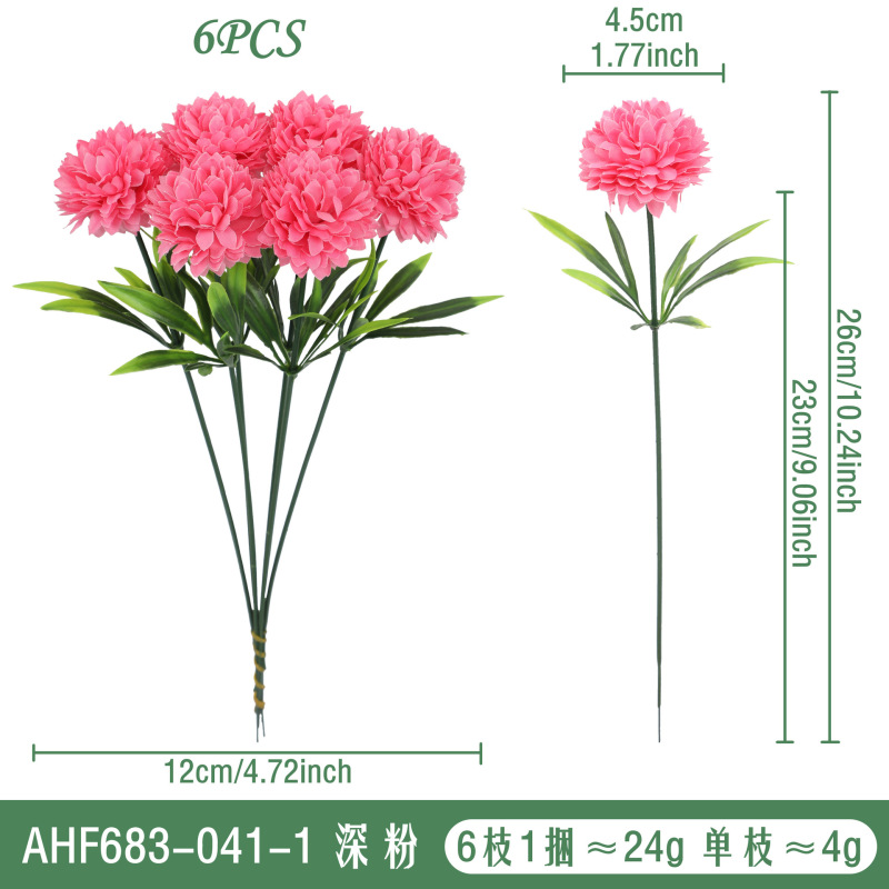 造花タンポポヒヤシンス卓球菊アジサイ家の装飾結婚式の花造花アレンジメント卸売|undefined