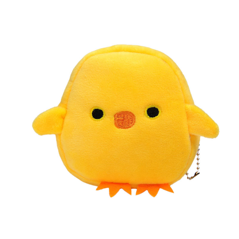 New Supply Cute Penguin Little Yellow Chicken Coin Purse Penguin Cartoon Creative Gift Children's Personalized Plush Bag
