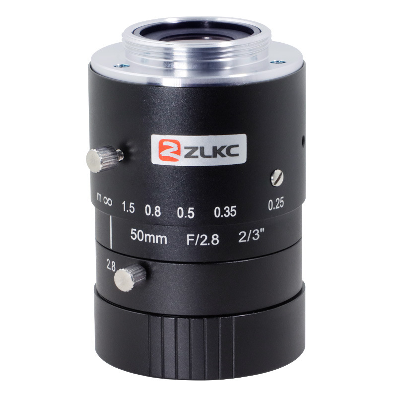 ZLKC�����ƴ�50mm��ҵ��ͷLM5028MP8�߷ֱ���800��2/3"�ͻ��侵ͷ