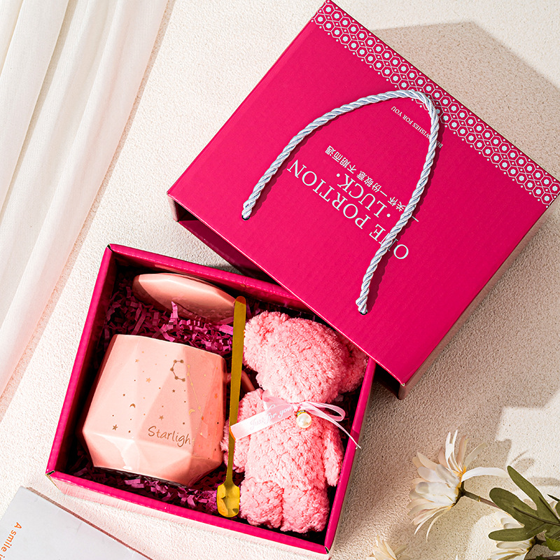 Cerámica cálida taza de café cálida taza de café cálida taza de temperatura constante reunión anual tienda de celebración de la apertura práctica regalos de acompañante se pueden imprimir LOGO