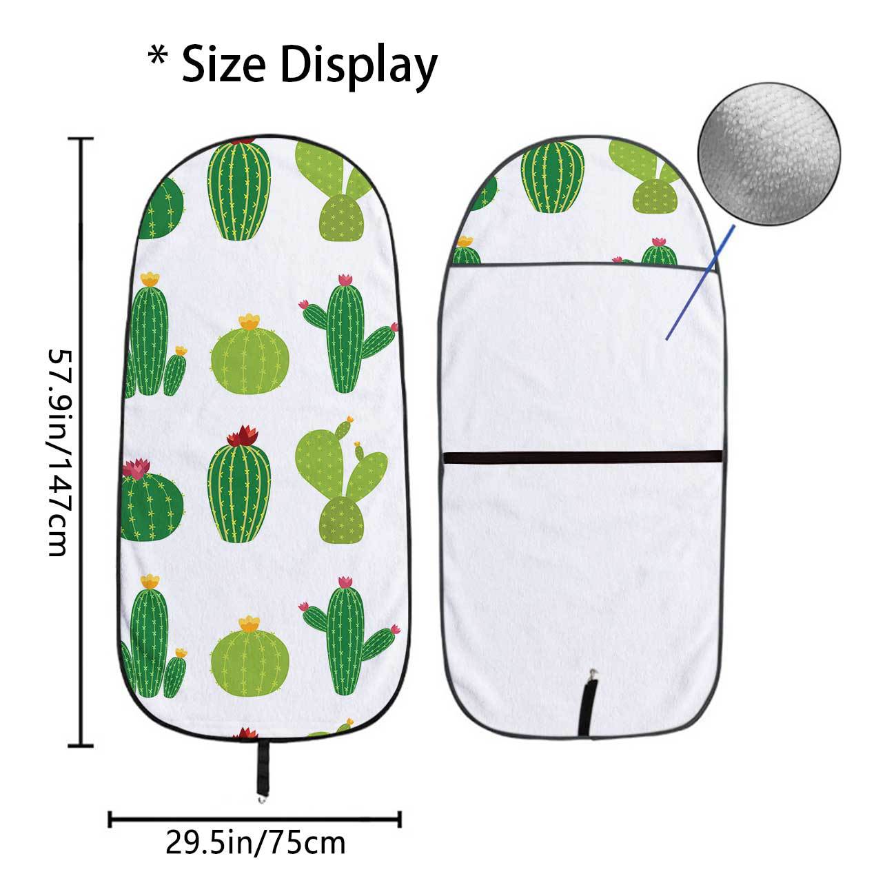 Car seat towel cover front seat protector suitable for gym and exercise, universal for all seasons, car use 96