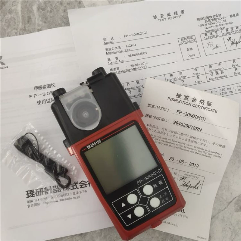 Портативный детектор формальдегида Japan Riken FP-30MK2 для измерения качества воздуха в помещениях, точное определение формальдегида