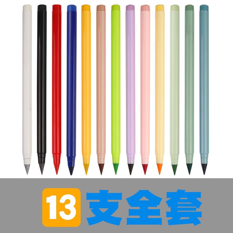 La tecnología negra eterna lápiz de afilar-libre borrable no es fácil de romper el plomo no puede terminar de escribir bosquejo sin tinta escritura postura traje de Estudiante