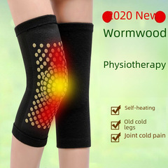 Thermal knee pads for warmth, cold leg pain, mugwort self-heating for men and women, leg paint joint mutual knee autumn and winter cold prevention, padded with extra lining