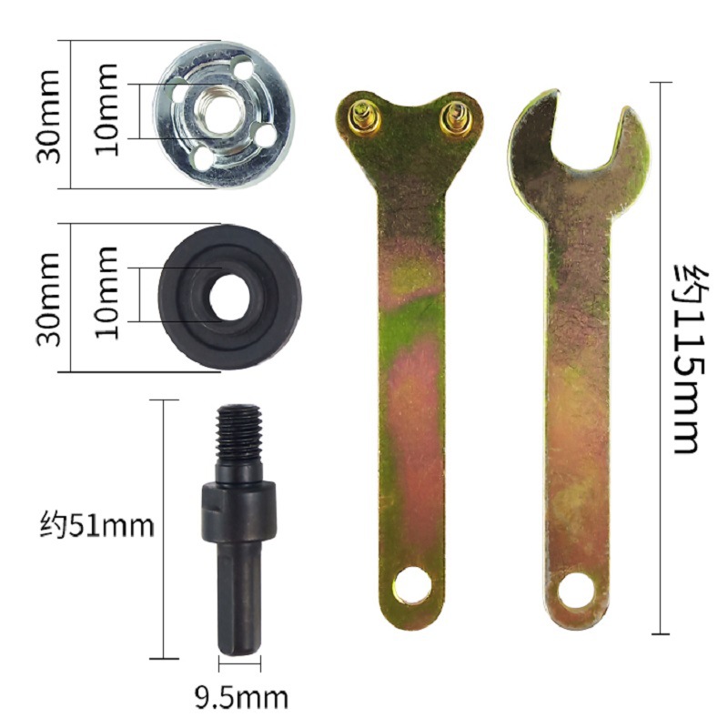 Adaptador para amoladora angular, accesorios de corte y amolado, barra de extensión para taladro