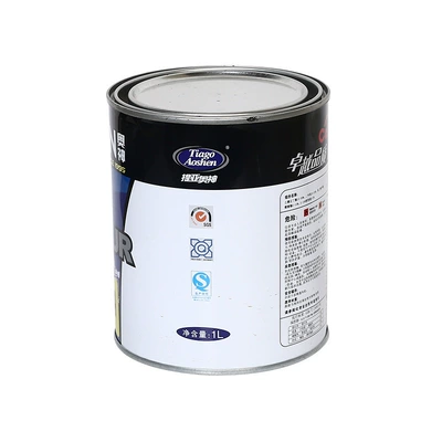 Black Paint Metal Barrel Packaging – Avtomobil boyası