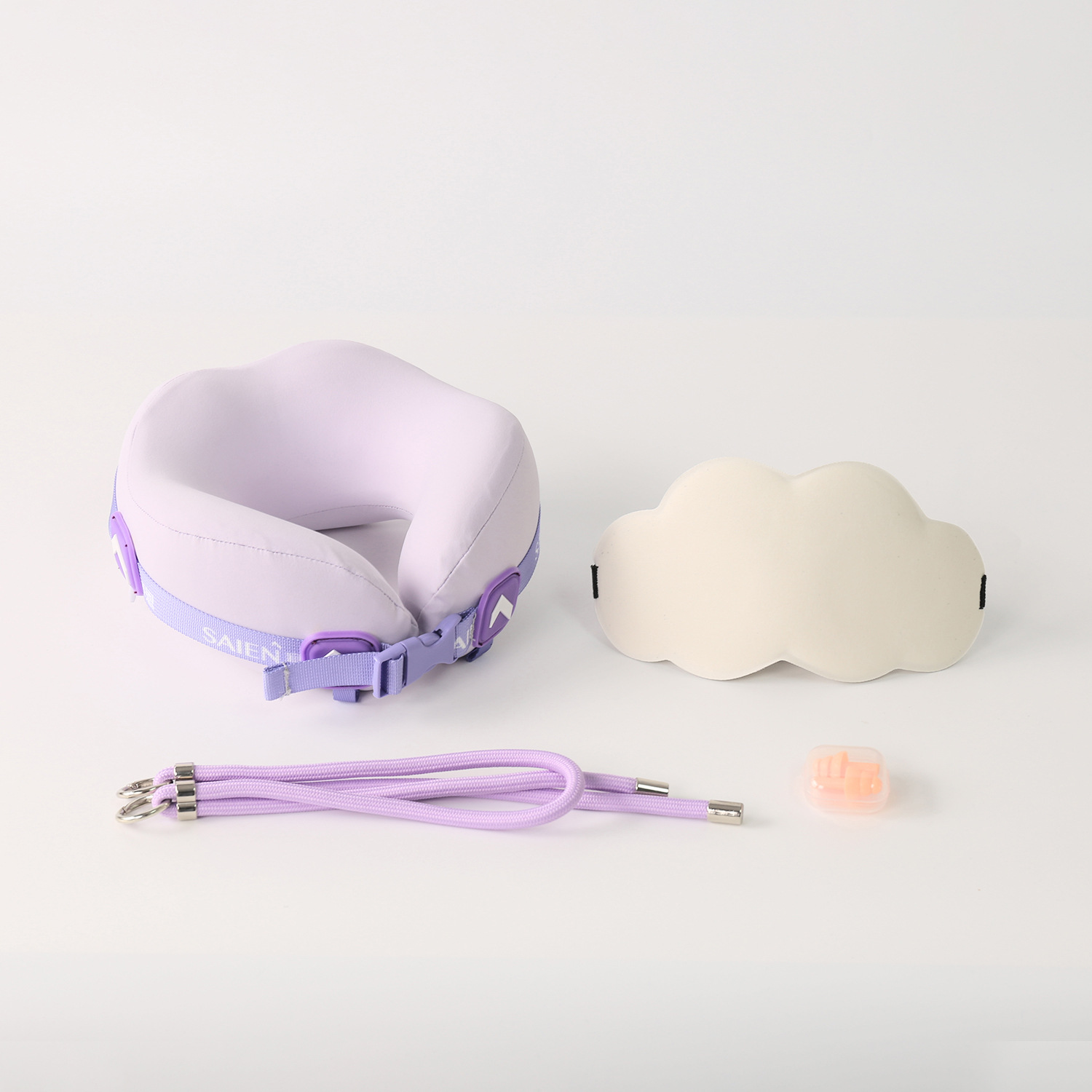 almohada de cuello para niños almohada de memoria de algodón tipo U almohada de viaje para padres e hijos