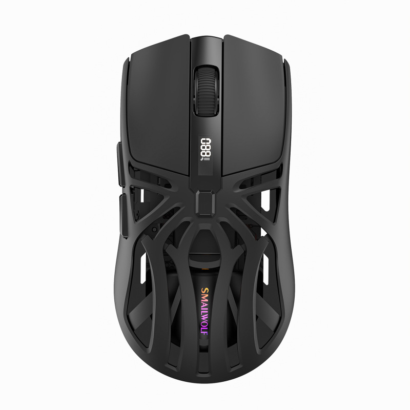 Smail Wolf RS8 Bluetooth ワイヤレス 3 モード マウス e スポーツ ゲーム軽量スクリーン ディスプレイ充電式マウス USB|undefined