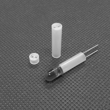 LED4X24MM 尼龙双孔隔离柱 塑料间隔柱 LED双孔导光支柱绝缘支柱