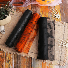 アマゾンのハロウィーンのコウモリの蜘蛛の網糸巻鬼節パーティーの食卓装飾網テーブルクロスのテーブル旗卸売り