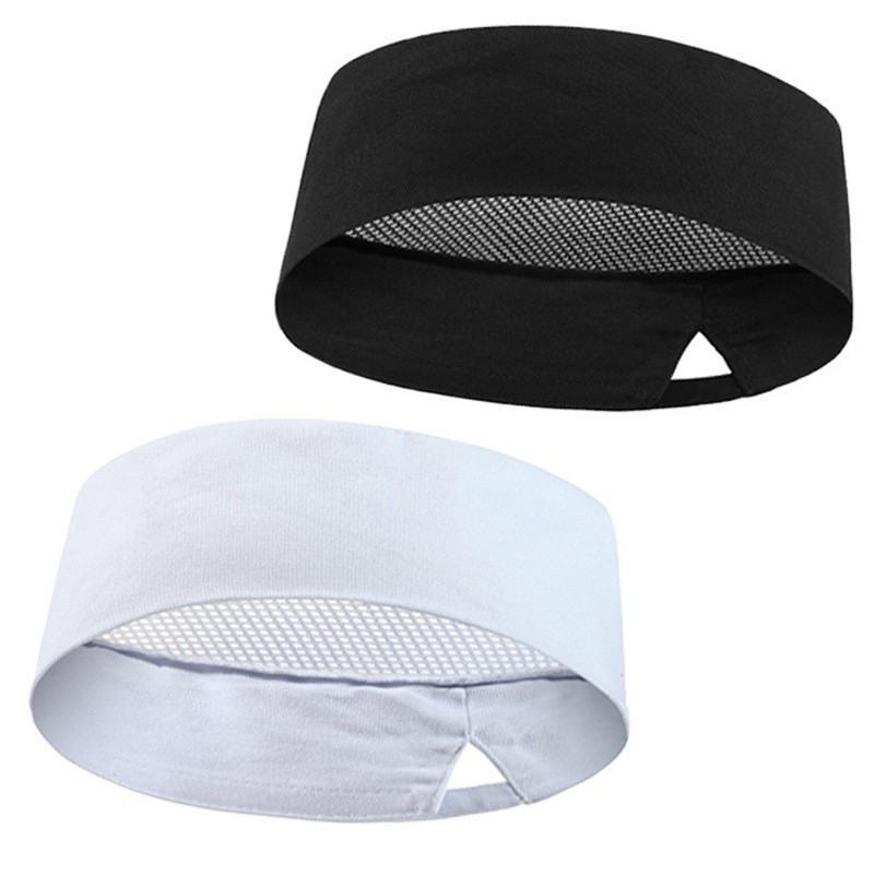 Japanese-style chef's hat, cooking hat, restaurant hotel kitchen work hat, foreign trade chef's hat, unisex waiter flat-top hat