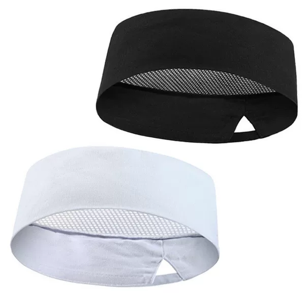 Japanese-style chef's hat, cooking hat, restaurant hotel kitchen work hat, foreign trade chef's hat, unisex waiter flat-top hat