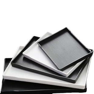 Li Jian Laboratory Tray Plastic Tray Rectangular Hotel Guest Room Tea Tray Toiletries Storage Tray
