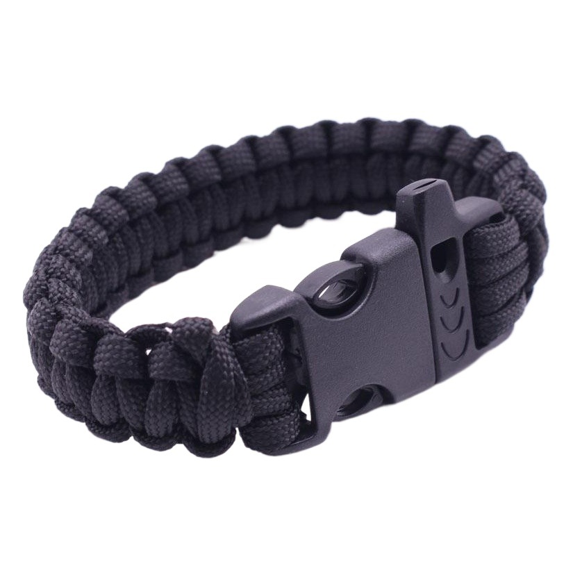 Whistle Umbrella Rope Bracelet Woven Seven-core Umbrella Rope Survival Escape First Aid Outdoor Bracelet Hot Sale Explosions