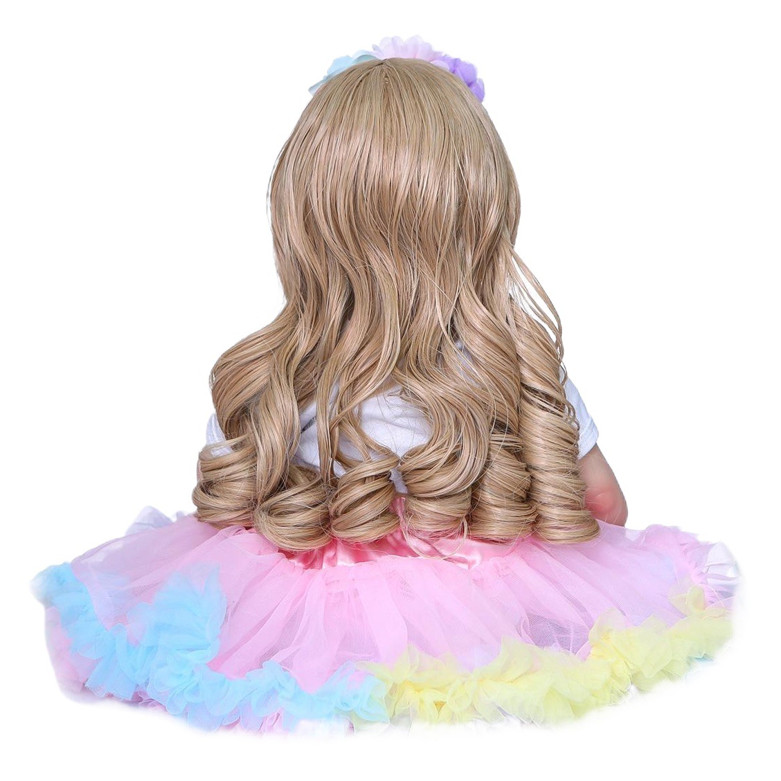 NPK simulación muñeca transfronteriza 60cm renacido niño lindo bebé deseo AliExpress