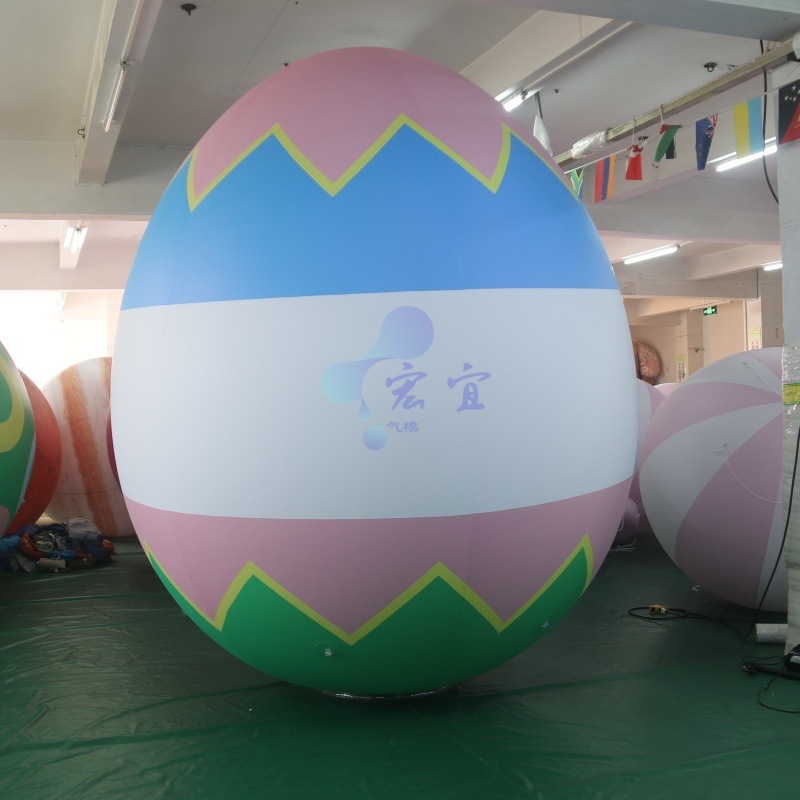 厂家直销PVC充气复活蛋模型气模户外活动打卡复活节装饰商场美陈