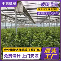 Овощная теплица стеклянная теплица тепличный аграрный стекло скелет умная теплица умная теплица Дапэнг