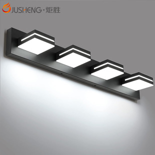 Ju Sheng cross-border e-commerce Amazon North American rules mirror headlight LED bathroom lamp ETL certification dimming wall lamp