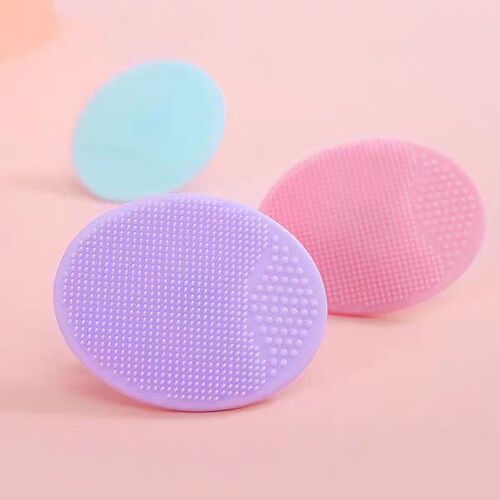 Children's shampoo brush silicone hair remover baby bath sponge baby shampoo artifact baby shampoo brush for bathing