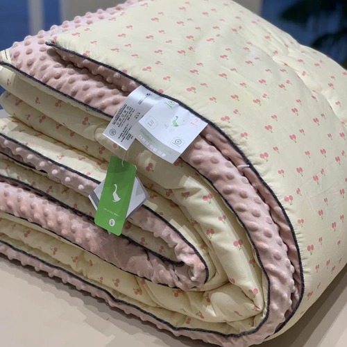 Exported to Korea ins double beanie quilt pure cotton warm velvet quilt core thickened autumn and winter quilt washable quilt core wholesale