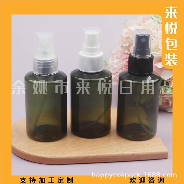 斜肩小喷壶100ml墨绿色喷雾瓶化妆水喷瓶100ML爽肤水喷壶酒精喷瓶