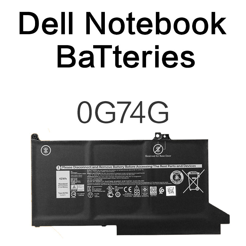 0G74G/3300mAh is suitable for Dell Latitude 7290 7380 E7490 F3YGT battery