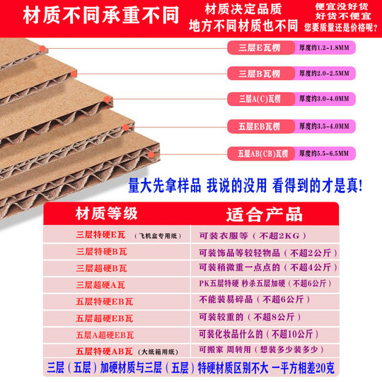 Factory straight carton express e-commerce logistics delivery small carton No. 11 carton plus hard special hard shockproof