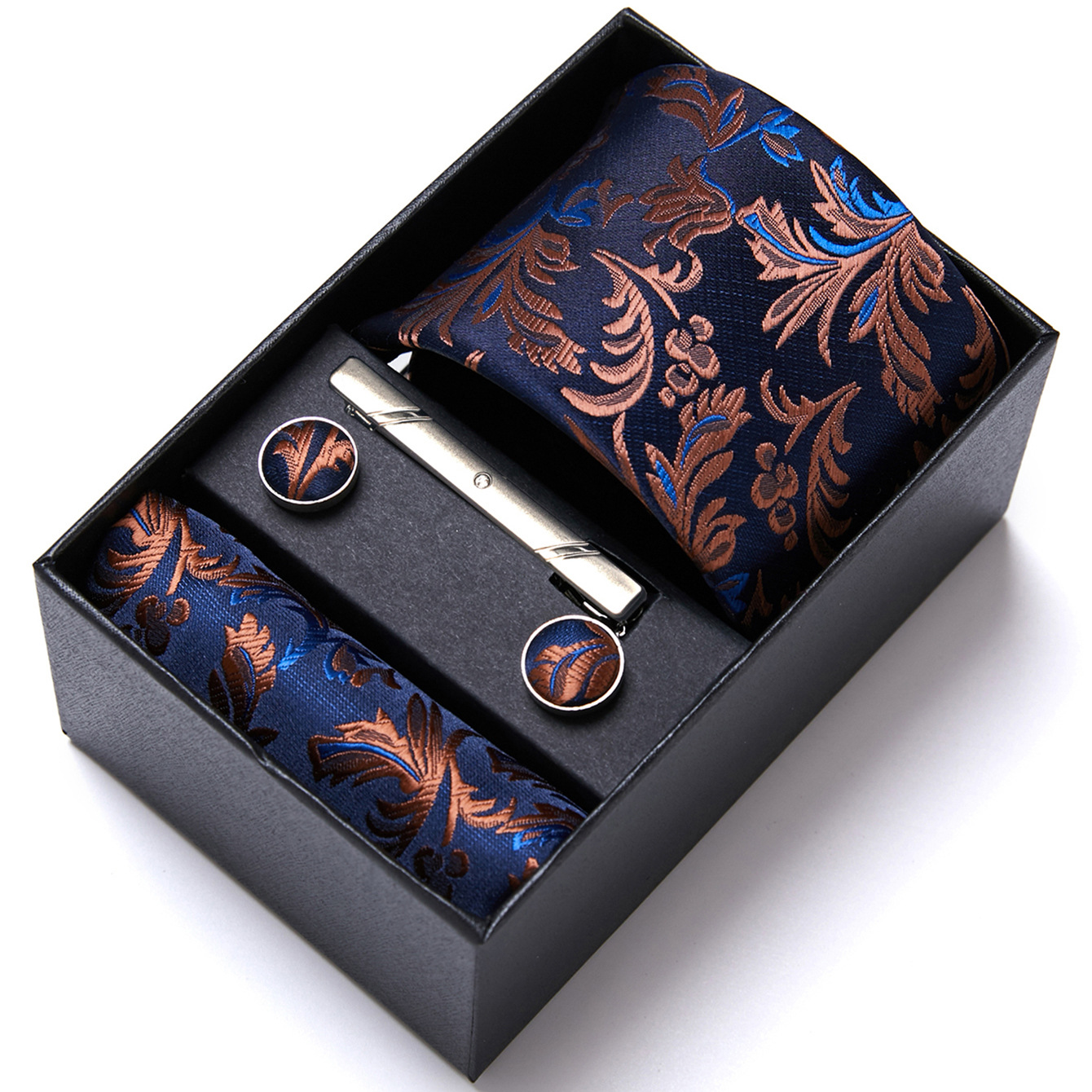 Fabricante en stock de los hombres corbata caja regalo traje ropa formal negocios boda trabajo grupo camisa accesorios verano nuevo