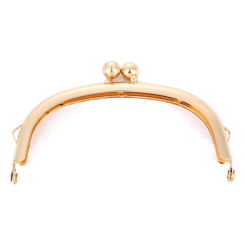 [Nuevo producto] 10.5cm arco, arco liso sin agujeros de oro tamaño de agujero de tornillo de perlas