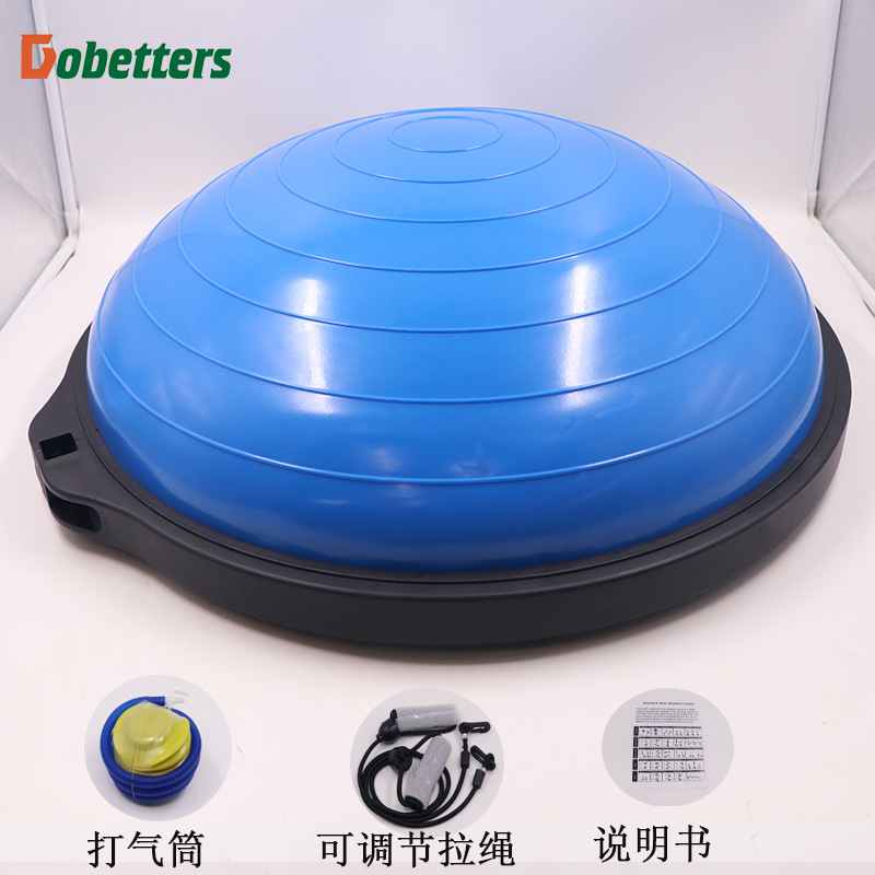 64cm diámetro yoga hemisferio Pilates yoga bola equilibrio hemisferio fitness gran velocidad de onda hemisferio fabricante