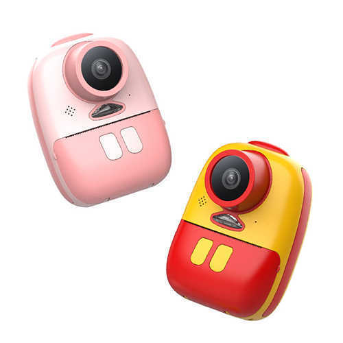 1080p HD mini camera with thermal photo paper digital camera kids gift toys instant printing for children