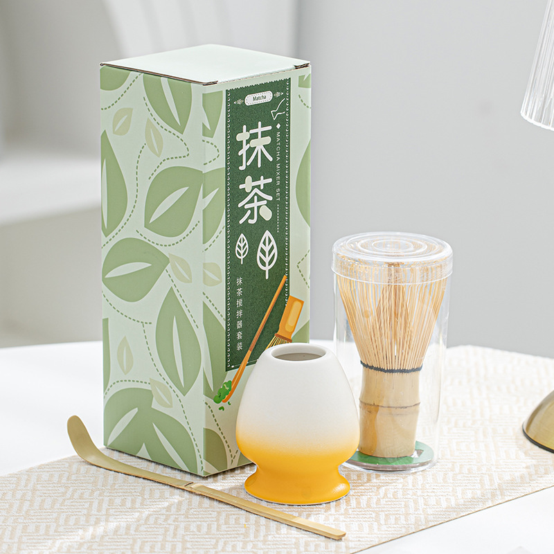Tea Li matcha mixer playing matcha tea suit Zhu Li Bai Benli matcha brush Song Dynasty tea ordering device