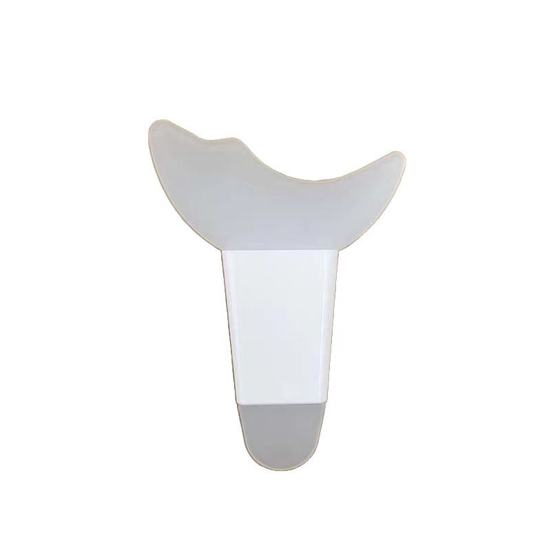 Novato dibujo de línea de ojos ayudante de maquillaje de ojos crescente multi-energía magia aplicación de sombra de ojos cepillo máscara belleza de la placa de acero