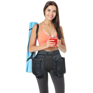 Amazon Outdoor Multifunctional Multi-Pocket Zipper Waist Bag Sports Fashion Belt Apron Waist Seal Hanging Waist Storage Bag