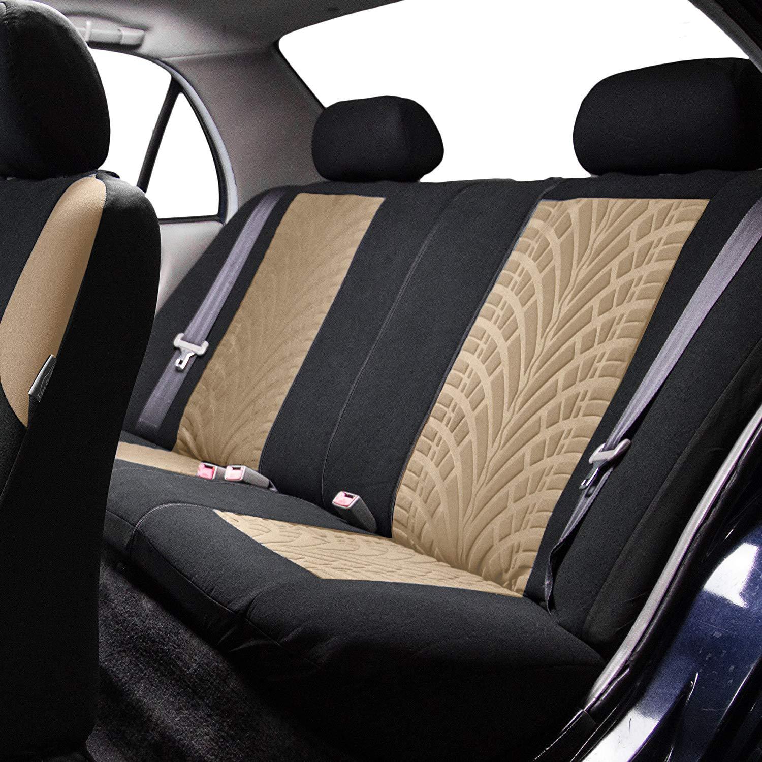 Cross-Border Hot-Selling Elastic Fabric Tire Pattern Press-Stitched Seven-Seater Car Seat Cover 13-Piece Set Seat Cushion