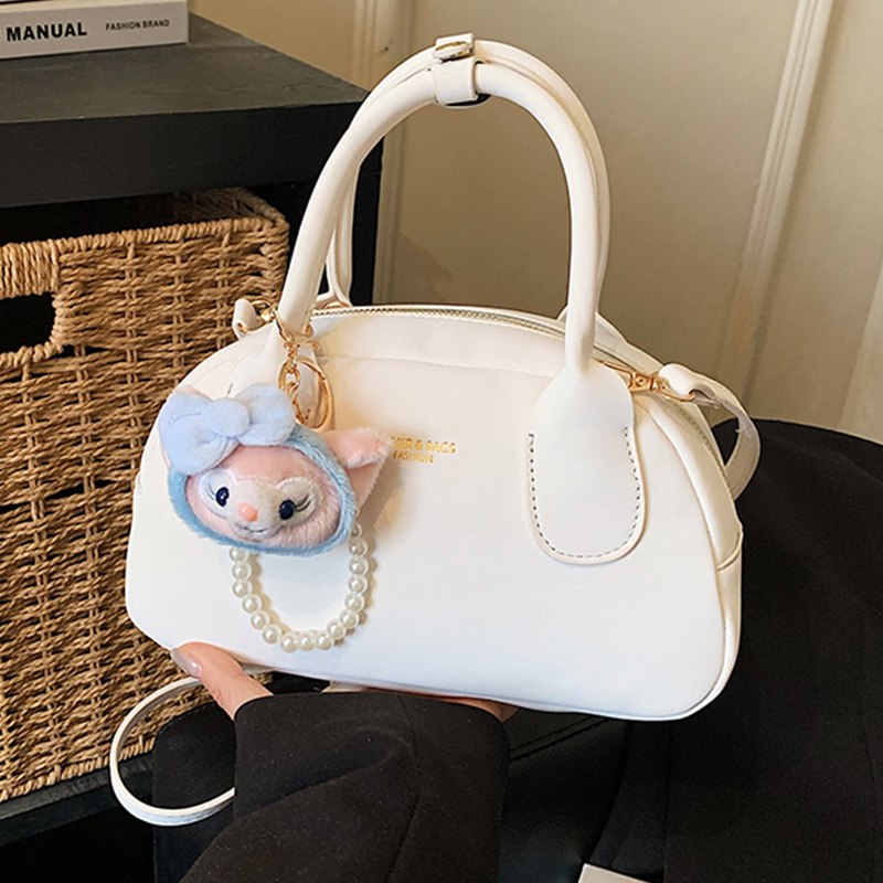 Women's Handheld Bowling Bag, Niche Design Commuting Shoulder Bag_voghion.com