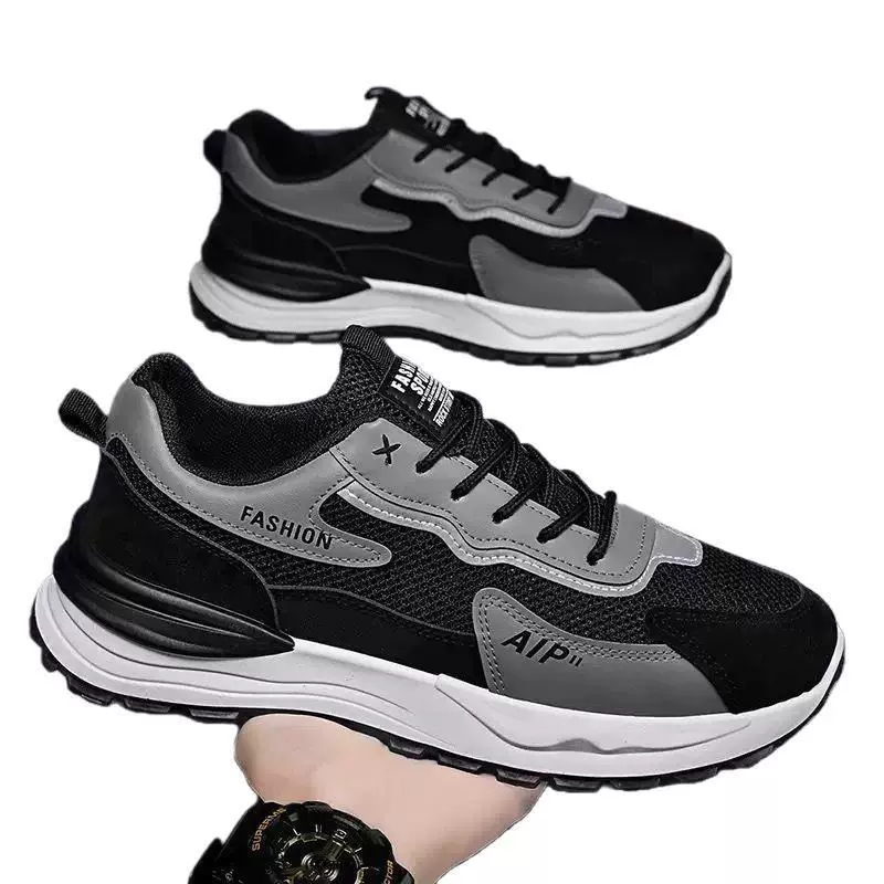 Летняя дышащая трендовая обувь, универсальные спортивные shoes платформа для отдыха, для бега
