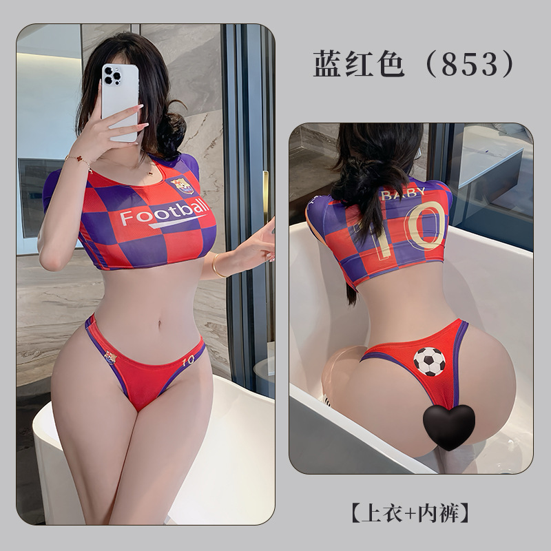 파란색과 빨간색 [셔츠 반바지]