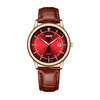 Fashionable waterproof quartz watch for leisure, light luxury style, simple and elegant design