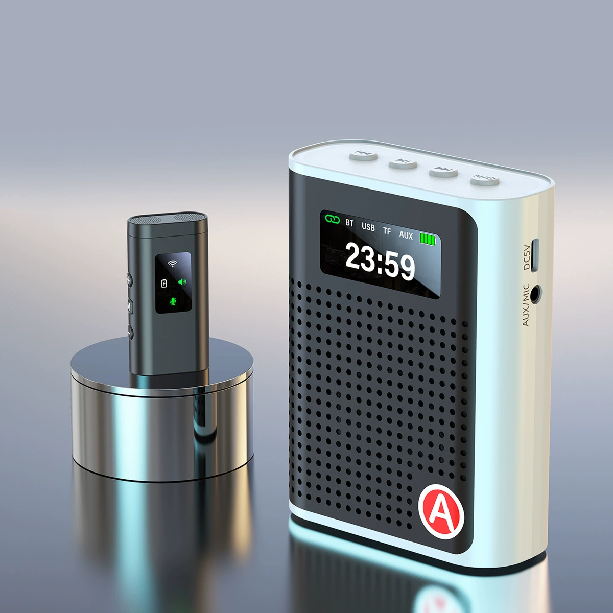 Беспроводной громкоговоритель S69 новая частная модель с воротником маленькой пчелы учитель специальный гид для учителей