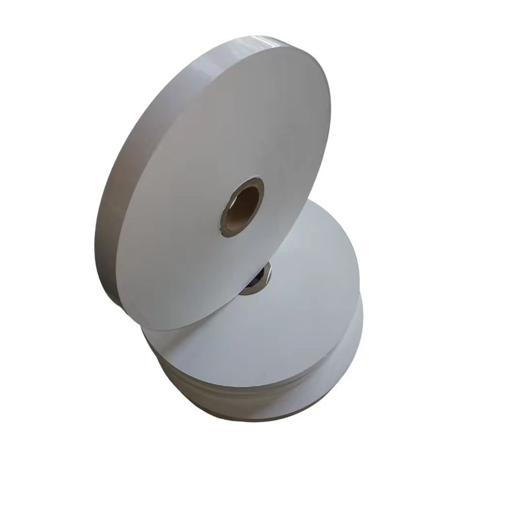 厂家批发BOPP珠光膜 印刷不干胶标签PP合成纸 自动包装机专用卷膜