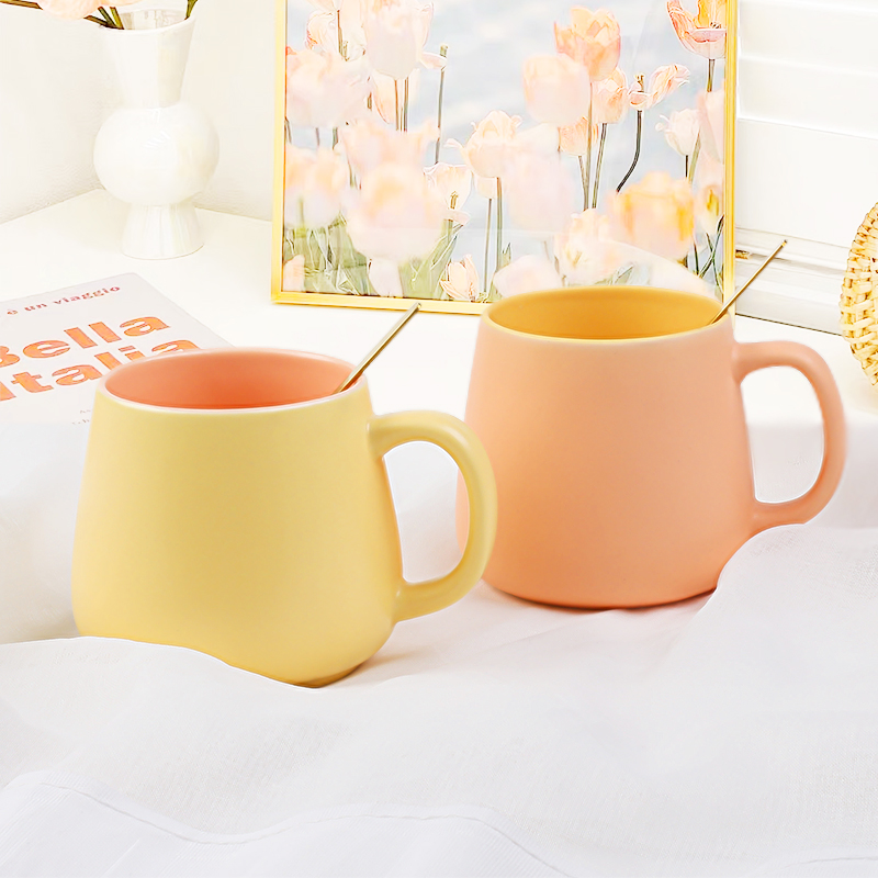 Taza de Cerámica para Pareja Cerámica Decorativo para El Hogar