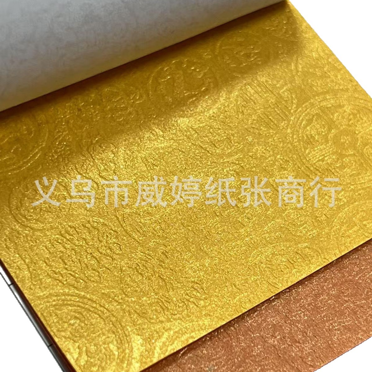 120 gramos de papel de patrón de perla auspicioso papel especial de embalaje rojo festivo