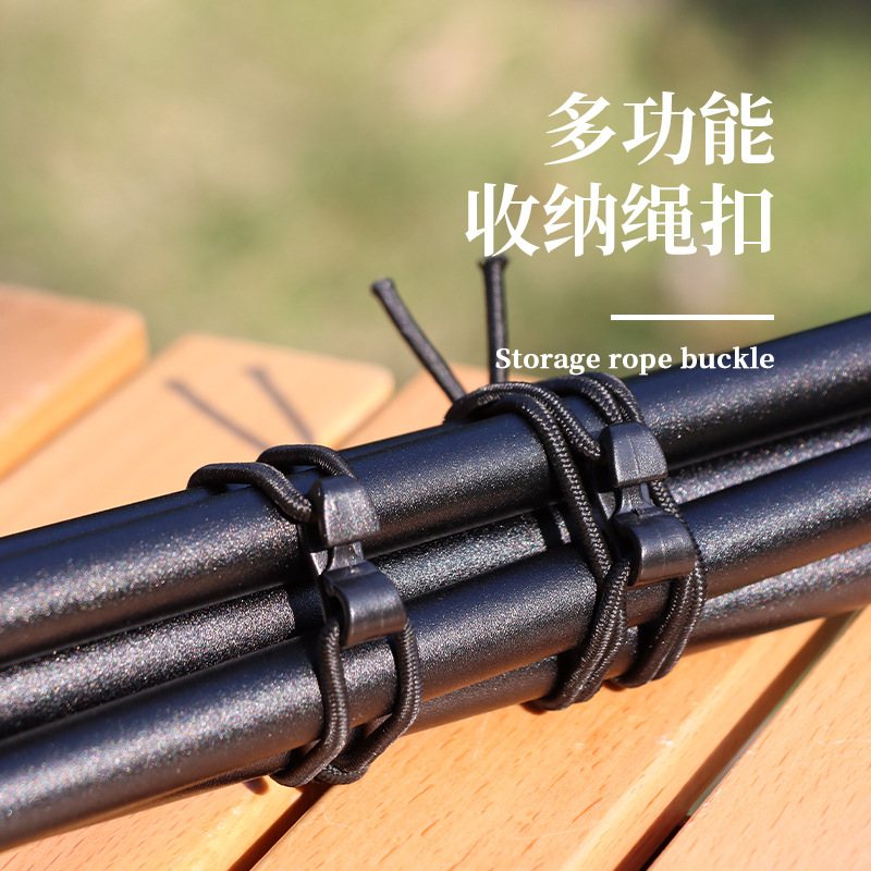 elastic rope hanging buckle mini binding buckle creative development webbing finishing fixed buckle winding clip storage webbing entrainment