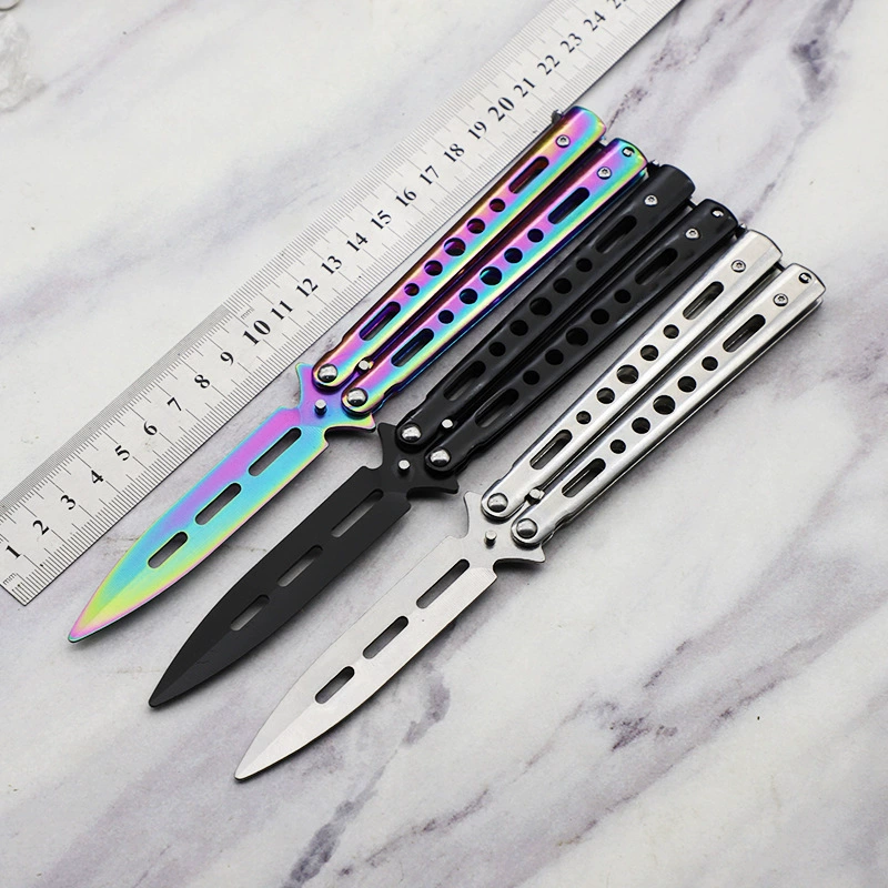 Складная игрушка для новичков с бабочкой из нержавеющей стали, тренировка