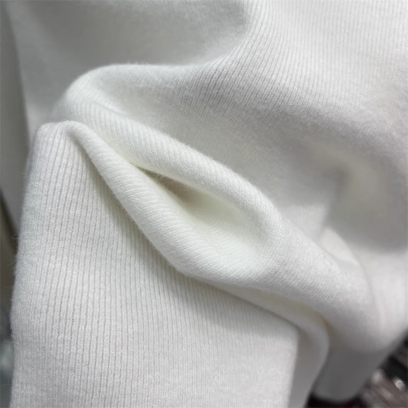 210g Weight Long Sleeve Sleeve Length Pullovers Placket Type Polyester Fabric Type Regular Top Length Sweater Tops Type Daily Occasion High Neck Neckline Slim Fit Type Stripe Pattern Winter, Autumn Season Women's Gender Elegant Style Wholesale Women's Elegant Stripe Long Sleeve Sweaters & Cardigans 7