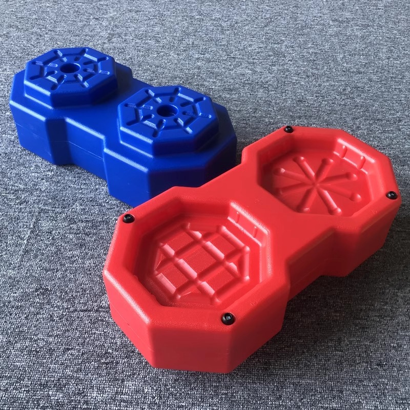 Escenografía octogonal, bloques de construcción de partículas grandes, juguetes, ensamblaje de plástico para niños, entrenamiento de integración sensorial, ladrillos de modelado