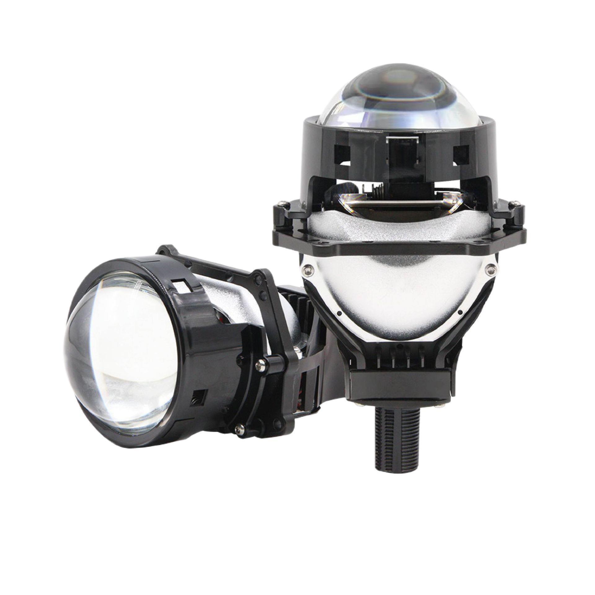 Nueva venta caliente P1165W lente de lámpara de automóvil modificada inteligente de alta potencia faro LED blanco cerca de la luz super brillante image 6