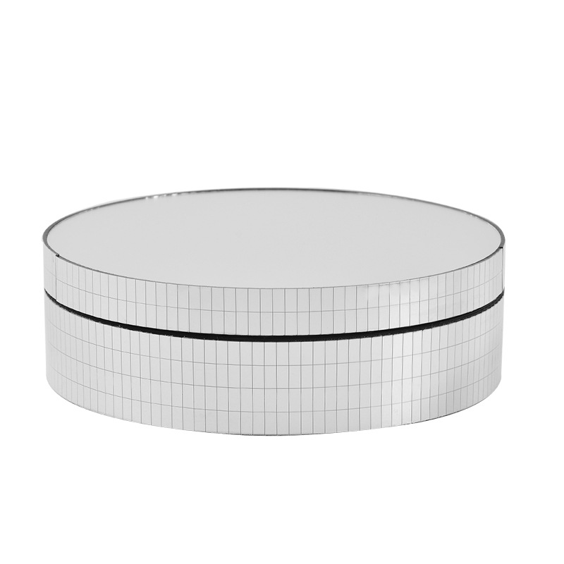 Mini electric turntable rotating display table dynamic shooting display table hand jewelry display stand