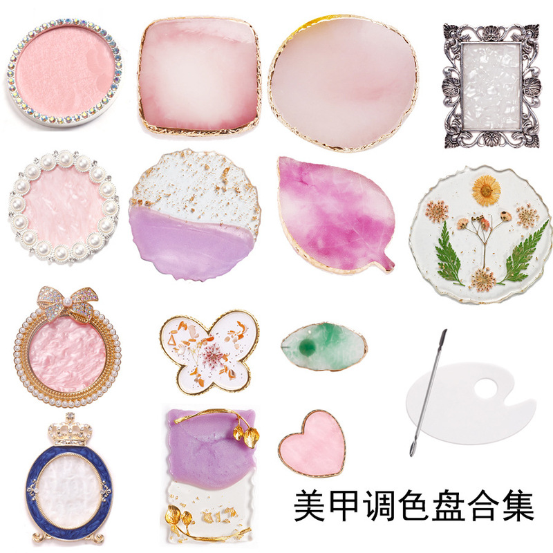 Manicure display tools suit palette series collection manicure painted palette nail Sheet Display board tools Manicure display tools suit palette series collection manicure painted palette nail Sheet Display board tools